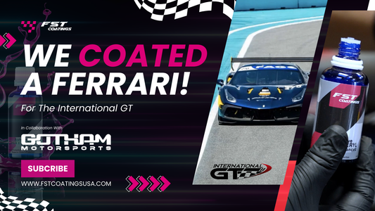 Coating a Ferrari for the International GT: FST Coatings x Gotham Motorsports